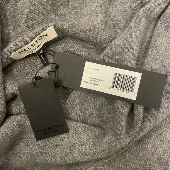 Halston Heritage cashmere sweater dress